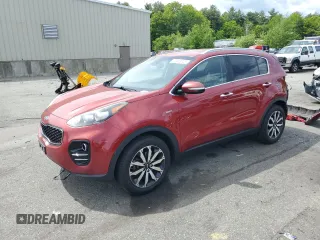 2018 Kia Sportage EX z VIN KNDPNCAC8J7369689, wystawiony jako Copart lot #57439325 z przebiegiem 173 726 mil mil oraz Szkoda całkowita • Salvage title. Historia ofert i sprzedaży dostępna na DreamBid. Obrazek 1.