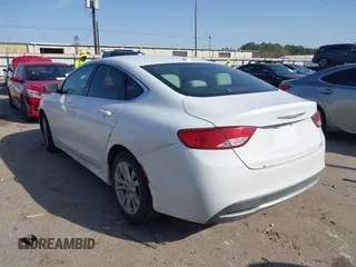 2016 Chrysler 200 Limited with VIN 1C3CCCAB1GN126326, listed as a IAAI auction lot 41747701 with 133,654 mi miles. Bid and sale history available at carsss.com. Image 3.