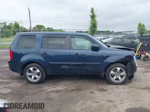 2012 Honda Pilot EX-L with VIN 5FNYF4H50CB011630, listed as a IAAI auction lot 42518876 with 92,494 mi miles and . Bid and sale history available at DreamBid. Image 13.
