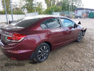 2014 Honda Civic EX with VIN 19XFB2F83EE274241, listed as a IAAI auction lot 40603667 with 110,067 mi miles. Bid and sale history available at carsss.com. Image 4.