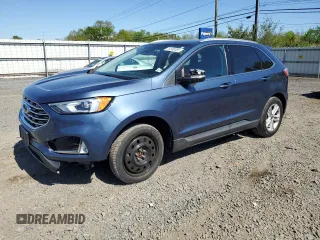 2019 Ford Edge SEL with VIN 2FMPK4J9XKBB72904, listed as a Copart auction lot 54988585 with 128,872 mi miles and Salvage title. Bid and sale history available at DreamBid. Image 1.