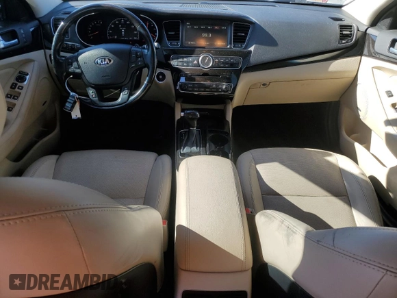 2014 Kia Cadenza Premium with VIN KNALN4D7XE5138813, listed as a Copart auction lot 41406165 with 107,176 mi miles and Salvage Title. Bid and sale history available at carsss.com. Image 8.