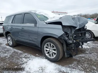 2022 Chevrolet Tahoe Premier with VIN 1GNSKSKD6NR145066, listed as a IAAI auction lot 41338354 with 82,694 mi miles. Bid and sale history available at carsss.com. Image 1.