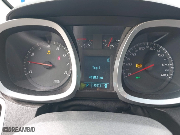 2010 Chevrolet Equinox LTZ with VIN 2CNALFEW9A6279772, listed as a IAAI auction lot 41605822 with 175,573 mi miles. Bid and sale history available at carsss.com. Image 7.