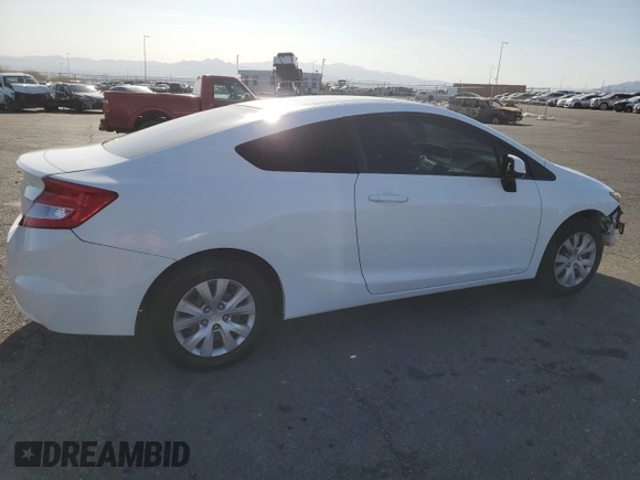 2012 Honda Civic Cpe LX with VIN 2HGFG3B52CH558983, listed as a Copart auction lot 52414665 with 79,925 mi miles and Salvage Title. Bid and sale history available at carsss.com. Image 3.