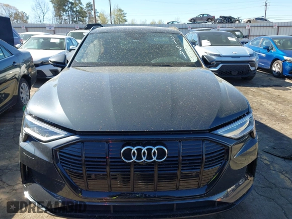 2021 Audi e-tron Premium with VIN WA1AAAGE5MB013159, listed as a IAAI auction lot 41875335 with 46,471 mi miles. Bid and sale history available at carsss.com. Image 11.