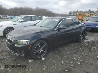2018 BMW 4 Series 430i xDrive with VIN WBA4W5C57JAA49910, listed as a Copart auction lot 87930685 with 73,420 mi miles and Salvage title. Bid and sale history available at DreamBid. Image 1.