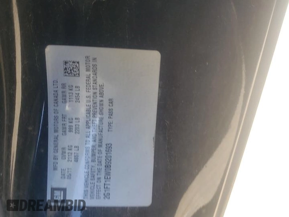 2011 Chevrolet Camaro 2SS with VIN 2G1FT1EW0B9201693, listed as a Copart auction lot 46985565 with 54,168 mi miles and Salvage Title. Bid and sale history available at DreamBid. Image 13.