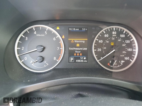 2020 Nissan Sentra S with VIN 3N1AB8BV3LY216170, listed as a Copart auction lot 50326175 with 49,836 mi miles and Salvage Title. Bid and sale history available at DreamBid. Image 9.