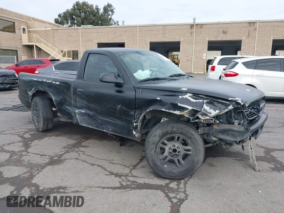 2004 Dodge Dakota with VIN 1D7FL16K64S578877, listed as a IAAI auction lot 41568126 with 93,657 mi miles. Bid and sale history available at carsss.com. Image 1.