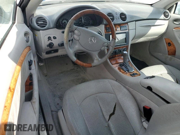 2005 Mercedes-Benz CLK 320 with VIN WDBTK65GX5T053602, listed as a Copart auction lot 50340595 with 89,591 mi miles and Clean title. Bid and sale history available at DreamBid. Image 8.