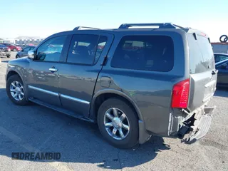 2007 Infiniti QX56 with VIN 5N3AA08A77N804049, listed as a IAAI auction lot 41657577 with 102,473 mi miles. Bid and sale history available at carsss.com. Image 3.