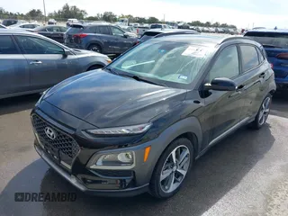 2018 Hyundai Kona Limited with VIN KM8K33A58JU078785, listed as a IAAI auction lot 41808445 with 58,738 mi miles. Bid and sale history available at carsss.com. Image 19.
