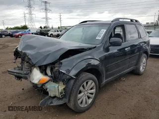 2012 Subaru Forester X Limited with VIN JF2SHAFC4CH417945, listed as a Copart auction lot 58810215 with 220,276 mi miles and Salvage title. Bid and sale history available at DreamBid. Image 1.