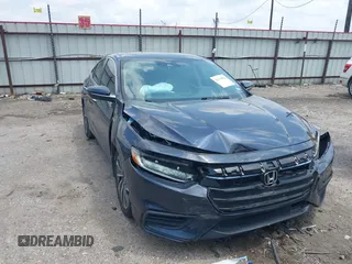 2022 Honda Insight Touring with VIN 19XZE4F92NE006127, listed as a IAAI auction lot 42119583 with 59,765 mi miles and . Bid and sale history available at DreamBid. Image 1.