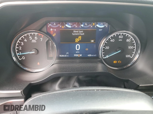 2021 Ford F-150 XL with VIN 1FTFW1E87MFC00633, listed as a Copart auction lot 65318235 with 91,264 mi miles and Salvage title. Bid and sale history available at DreamBid. Image 9.