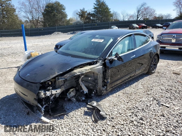 2020 Tesla Model 3 Standard Range Plus with VIN 5YJ3E1EA4LF784677, listed as a Copart auction lot 50515825 with Not Provided miles and Salvage Title. Bid and sale history available at DreamBid. Image 1.