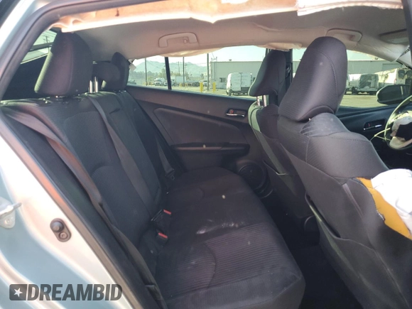 2017 Toyota Prius Two with VIN JTDKBRFU2H3025915, listed as a Copart auction lot 52765205 with 144,232 mi miles and Salvage Title. Bid and sale history available at carsss.com. Image 10.