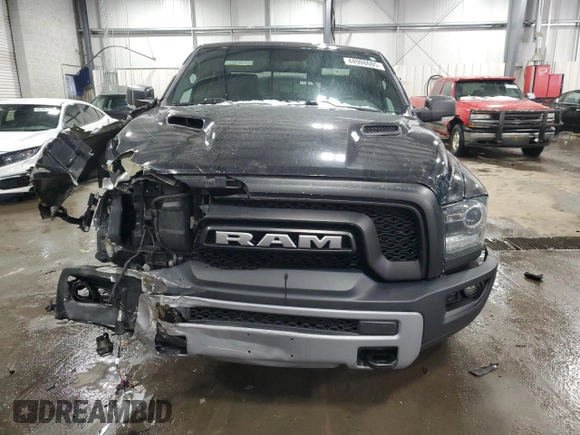 2018 Ram 1500 Rebel with VIN 1C6RR7YT8JS180068, listed as a Copart auction lot 44908605 with 123,408 mi miles and Salvage Title. Bid and sale history available at carsss.com. Image 5.