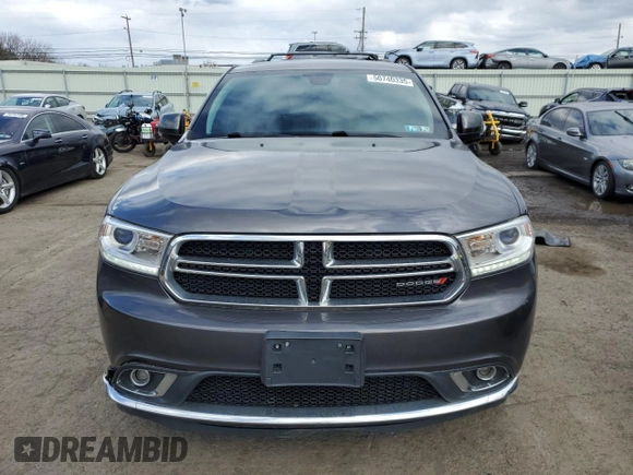 2016 Dodge Durango Limited with VIN 1C4RDJDG6GC486055, listed as a Copart auction lot 50740335 with 112,079 mi miles and Salvage Title. Bid and sale history available at DreamBid. Image 5.