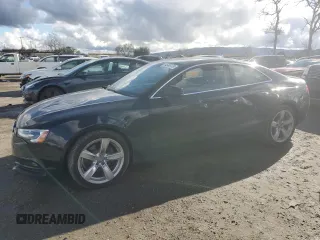 2015 Audi A5 Premium with VIN WAUCFAFR8FA018852, listed as a Copart auction lot 44648175 with 110,887 mi miles and Salvage Title. Bid and sale history available at carsss.com. Image 1.