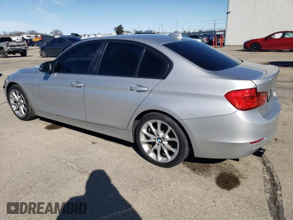 2014 BMW 3 Series 320i with VIN WBA3B1G58ENN91233, listed as a Copart auction lot 45043855 with 134,351 mi miles and Salvage Title. Bid and sale history available at carsss.com. Image 2.