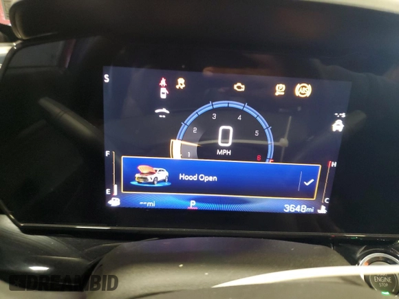 2024 Chevrolet Trax 2RS with VIN KL77LJE2XRC096654, listed as a Copart auction lot 51142385 with 3,648 mi miles and Salvage Title. Bid and sale history available at DreamBid. Image 9.