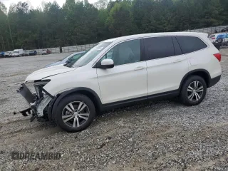 2018 Honda Pilot EX-L with VIN 5FNYF6H54JB055090, listed as a Copart auction lot 53919275 with 82,425 mi miles and Salvage Title. Bid and sale history available at DreamBid. Image 1.