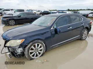 2007 Lexus LS 460 with VIN JTHBL46F175051764, listed as a Copart auction lot 58608215 with 178,084 mi miles and Salvage title. Bid and sale history available at DreamBid. Image 1.