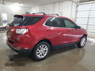 2019 Chevrolet Equinox LT with VIN 2GNAXKEV5K6158660, listed as a Copart auction lot 53871665 with 80,621 mi miles and Salvage Title. Bid and sale history available at DreamBid. Image 3.