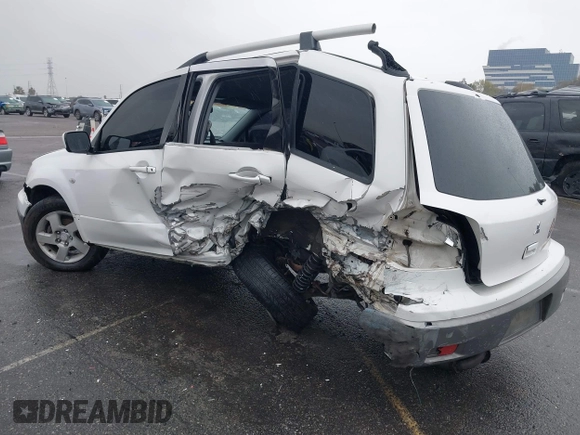 2003 Mitsubishi Outlander XLS with VIN JA4LX41G93U034215, listed as a IAAI auction lot 41788522 with 163,558 mi miles. Bid and sale history available at carsss.com. Image 14.