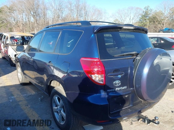 2006 Toyota RAV4 with VIN JTMZK33VX66001821, listed as a IAAI auction lot 41337881 with 189,949 mi miles. Bid and sale history available at carsss.com. Image 3.
