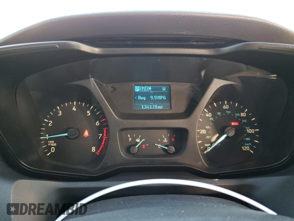 2015 Ford Transit Passenger XL with VIN 1FBAX2CGXFKA15126, listed as a Copart auction lot 84225534 with 134,178 mi miles and Salvage title. Bid and sale history available at DreamBid. Image 9.