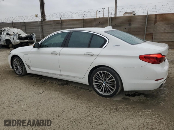 2018 BMW 5 Series 530e with VIN WBAJA9C51JG623288, listed as a Copart auction lot 52422925 with 137,612 mi miles and Clean title. Bid and sale history available at DreamBid. Image 2.