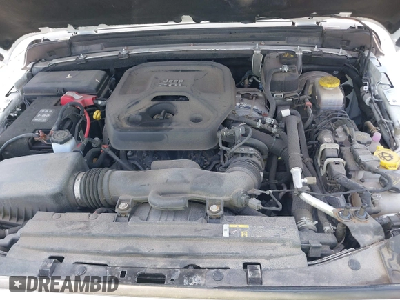 2019 Jeep Wrangler Unlimited Sport S with VIN 1C4HJXDN2KW508341, listed as a IAAI auction lot 42286619 with 49,410 mi miles and . Bid and sale history available at DreamBid. Image 10.