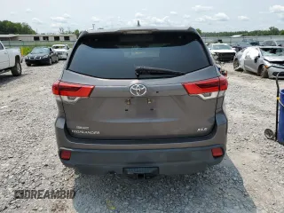2018 Toyota Highlander SE with VIN 5TDKZRFH9JS545175, listed as a Copart auction lot 59377945 with 214,242 mi miles and Salvage title. Bid and sale history available at DreamBid. Image 6.