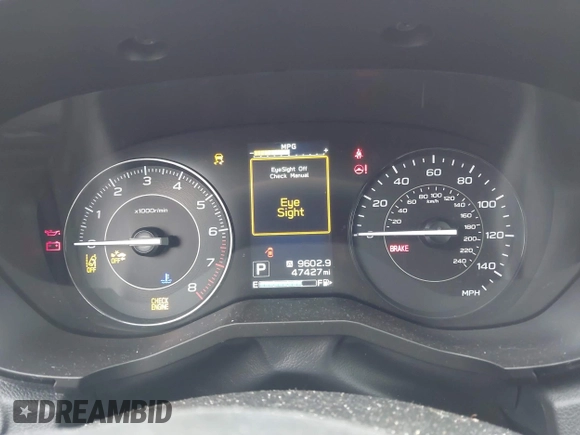 2021 Subaru Impreza Premium с VIN 4S3GTAD6XM3703426, выставлен на аукционе IAAI как лот 41760749 с пробегом 47 427 миль миль и . История ставок и продаж доступна на DreamBid. Изображение 15.