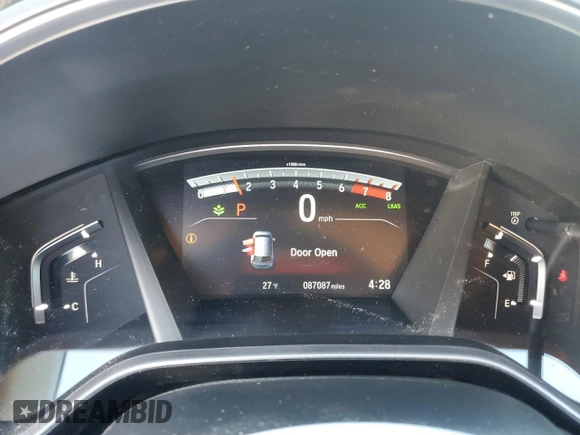 2017 Honda CR-V Touring with VIN 5J6RW2H97HL006628, listed as a Copart auction lot 46514515 with 87,087 mi miles and Clean Title. Bid and sale history available at carsss.com. Image 9.