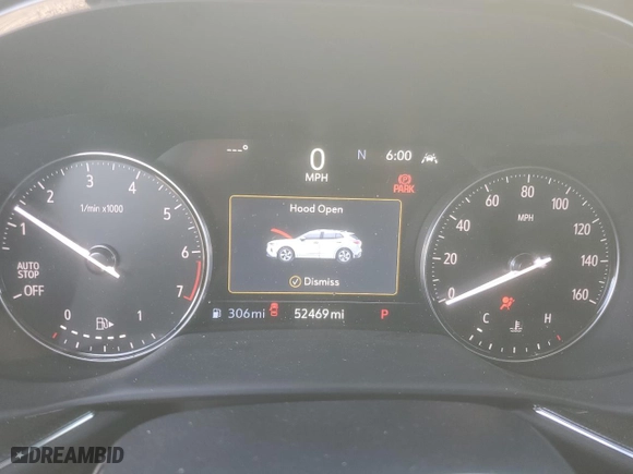 2022 Buick Envision Essence with VIN LRBFZNR41ND064548, listed as a Copart auction lot 86700954 with 52,469 mi miles and Salvage Title. Bid and sale history available at carsss.com. Image 9.