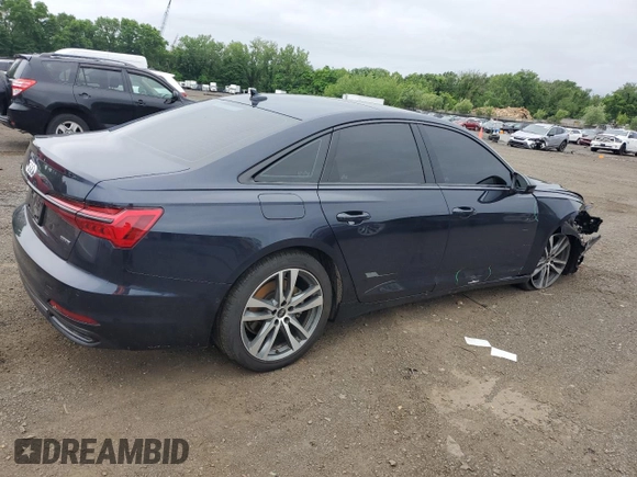 2021 Audi A6 Premium Plus z VIN WAUE3AF23MN050005, wystawiony jako Copart lot #58890525 z przebiegiem 47 342 mil mil oraz Szkoda całkowita • Salvage title. Historia ofert i sprzedaży dostępna na DreamBid. Obrazek 3.