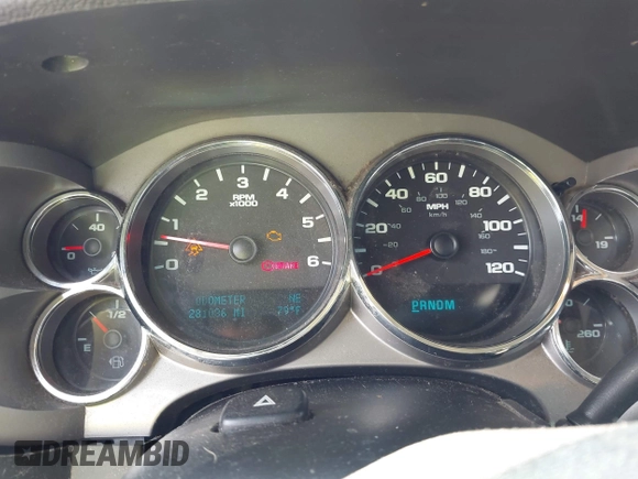 2009 Chevrolet Silverado 1500 LT with VIN 3GCEK23319G284183, listed as a IAAI auction lot 41993365 with 281,036 mi miles and . Bid and sale history available at DreamBid. Image 7.
