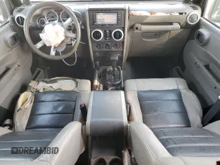 2008 Jeep Wrangler Unlimited Sahara with VIN 1J4GA59198L566019, listed as a Copart auction lot 53975965 with 184,612 mi miles and Salvage Title. Bid and sale history available at carsss.com. Image 8.