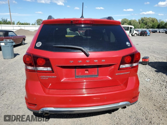 2017 Dodge Journey Crossroad Plus with VIN 3C4PDDGG4HT517717, listed as a Copart auction lot 63630415 with 103,021 mi miles and Clean title. Bid and sale history available at DreamBid. Image 6.