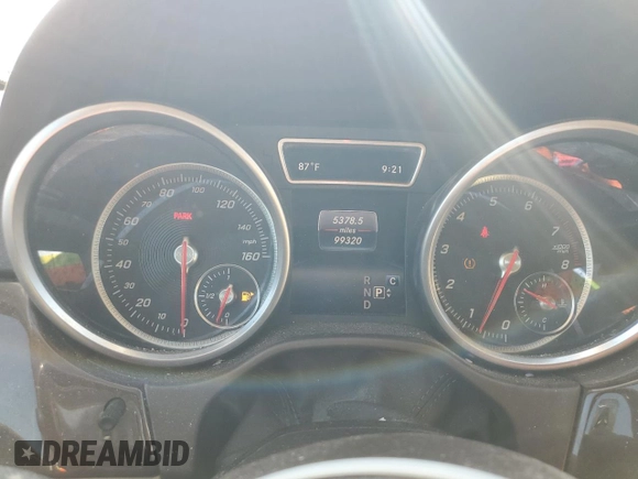 2018 Mercedes-Benz GLE 350 with VIN 4JGDA5JBXJB014548, listed as a Copart auction lot 56295215 with 99,320 mi miles and Salvage title. Bid and sale history available at DreamBid. Image 9.