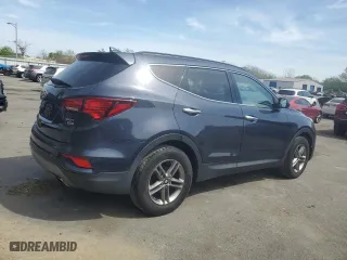 2017 Hyundai Santa Fe Sport 2.4L with VIN 5XYZUDLB4HG418714, listed as a Copart auction lot 54728775 with 124,267 mi miles and Clean Title. Bid and sale history available at carsss.com. Image 3.