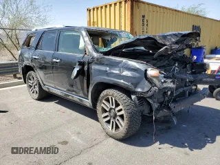 2017 Toyota 4Runner SR5 with VIN JTEBU5JR7H5449208, listed as a Copart auction lot 61507575 with 152,372 mi miles and Salvage title. Bid and sale history available at DreamBid. Image 4.