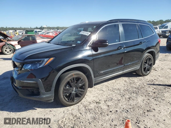 2022 Honda Pilot Special Edition z VIN 5FNYF5H26NB034277, wystawiony jako Copart lot #81931254 z przebiegiem 46 499 mil mil oraz Szkoda całkowita • Salvage title. Historia ofert i sprzedaży dostępna na DreamBid. Obrazek 1.