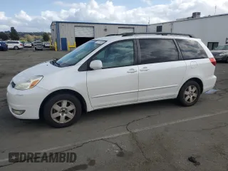 2004 Toyota Sienna XLE with VIN 5TDZA22C04S086310, listed as a Copart auction lot 51534455 with 160,610 mi miles and Salvage Title. Bid and sale history available at carsss.com. Image 1.