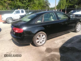 2010 Audi A4 2.0T Premium with VIN WAUBFAFL5AN019451, listed as a IAAI auction lot 36974022 with 126,645 mi miles. Bid and sale history available at carsss.com. Image 4.