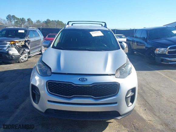 2018 Kia Sportage LX with VIN KNDPM3AC7J7462643, listed as a IAAI auction lot 41688511 with 45,860 mi miles. Bid and sale history available at carsss.com. Image 6.
